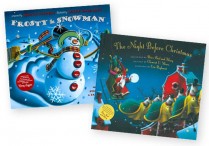 FROSTY THE SNOWMAN & NIGHT BEFORE CHRISTMAS Books & CDs