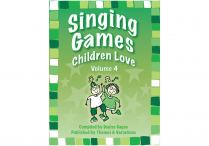 SINGING GAMES CHILDREN LOVE Vol. 4 Book & CD