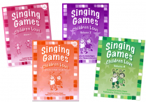 SINGING GAMES CHILDREN LOVE Vols. 1-4 Set