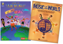 MUSIC and MORE MUSIC OF OUR WORLD Books/Online Audio Set
