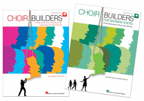 CHOIR BUILDERS Books Set with Online Audio