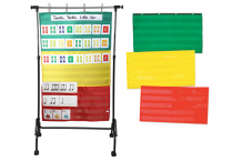 2 POCKET CHARTS & STAND