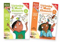 LISTENING TO MUSIC ELEMENTS for Ages 5-14  Books/CDs/CD-ROMs Set