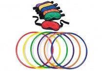 BLINDFOLDS and RAINBOW HOOPS