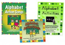 ALPHABET ACTION SONGS & ACTIVITIES Books & CD