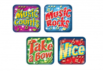 MUSIC STICKERS