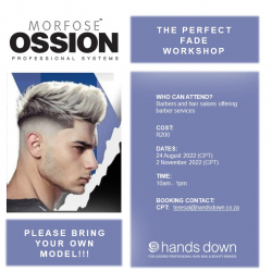 The perfect fade hair training 02 Nov CPT