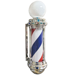 Barber Pole Silver - White Light 71cm (HD-2371002)
