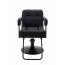 HERON Styling Chair - Black with Footrest