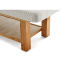 Marbella - SPA VI Wooden Massage Bed Cocoa Brown