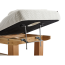 Marbella - SPA VI Wooden Massage Bed Cocoa Brown