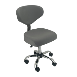 FLIGHT Stool  (Curve Back) - Grey