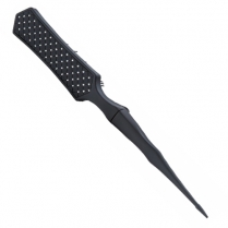 PRISCILLA Folding Brush - Black