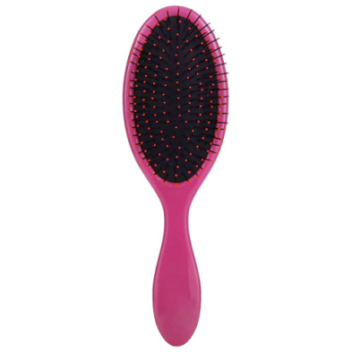 Pink Detangling Oval Cushioned Brush