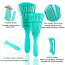 Flexible Detangling Brush - Green Features
