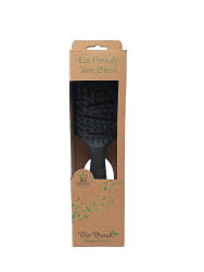 Bio Brush Eco Friendly Curved Vent Brush-Nylon & Boar-Black