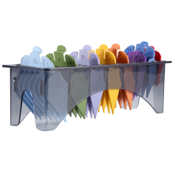 Clipper Comb Set - 8pcs - 1-8 - Multicolor (HS32639)
