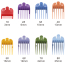 Clipper Comb Set - 8pcs Multicolor Sizes