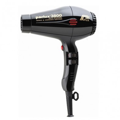 Parlux 3800 Dryer (2100W) Ceramic & Ionic, Black