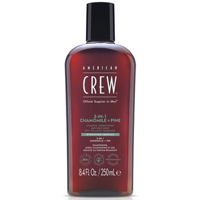 American Crew 3 in 1 Chamomile + Pine 250ml