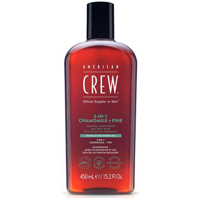 American Crew 3 in 1 Chamomile + Pine 450ml