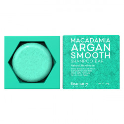 BEAMARRY Macadamia Argan Smooth Shampoo Bar 55g