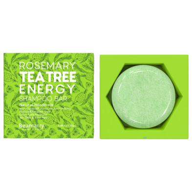 BEAMARRY Rosemary Tea Tree Energy Shampoo Bar