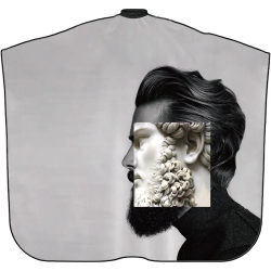 Cutting Cape Barber - Sculpture Face (CP53916)