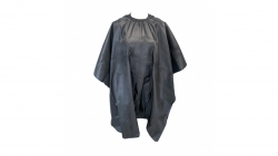 Cutting Cape - Black Nylon with Slide Clip