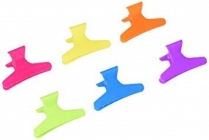 Soft 'n Style Neon Butterfly Clamps - 3' Wide - Each
