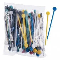 Plastic Roller Pins - 100 pkt