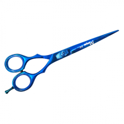 Mayas Blue Scissor Straight 6.5" Ultra High Carbon