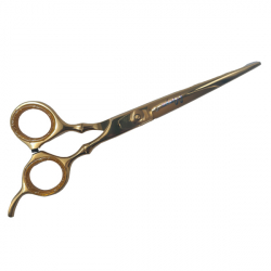 Mayas Gold Scissor Off Set 7" Ultra High Carbon