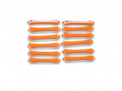 Orange Perm Rods - Bag of 12