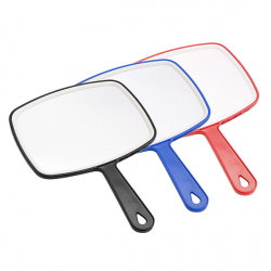Hand Mirror Assorted Colours (23x33)