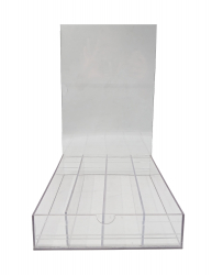 Display Unit With Movable Divider (Perspex)