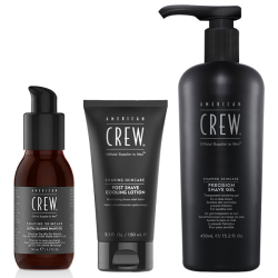 American Crew Shave Kit + American Crew Shave Brush