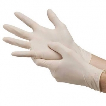 Gloves - Latex - Powder Free - 100pcs - Medium