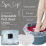 Spa Life Disposable Pedi Bowl Liner Large - 100pc