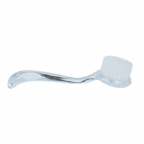 Round Facial/Dusting Brush with Clear Handle (HS 33739)