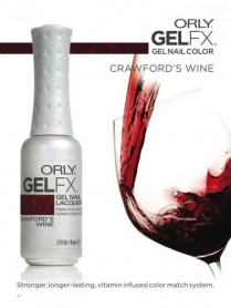 ORLY Poster - Gel FX - Crawfords Wine