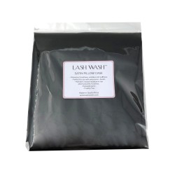 LASH WASH - Satin PillowCase Black