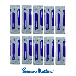 Dermaplaning - Blades #14 Carbon(10's) (Swann Morton)