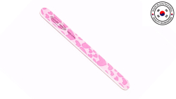 ***Hands Down Nail File Printed Pink Hearts 180/240