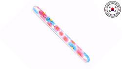 ***Hands Down Nail File Printed Blue & Pink Daisy 120/240