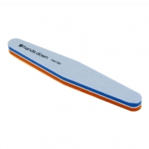 Hands Down Sponge File Orange and Blue Diamond 100/180