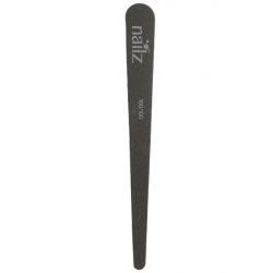 NAILZ Nail File - Teardrop Black 100/100