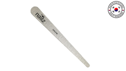 NAILZ Nail File - Teardrop Grey 240/240 [Korean]