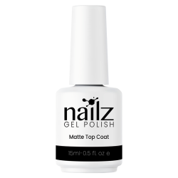 Nailz Gel Polish 15ml (Matte Top Coat)