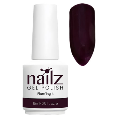 Nailz Nail Gel Polish Plum'ing It
